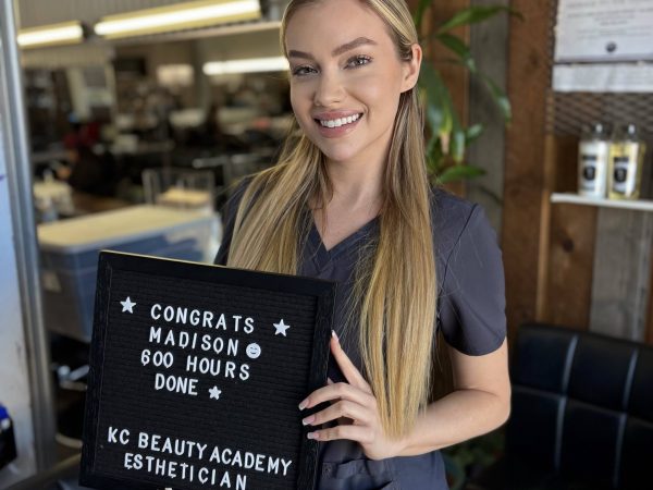 KC Beauty Academy esthetician graduate